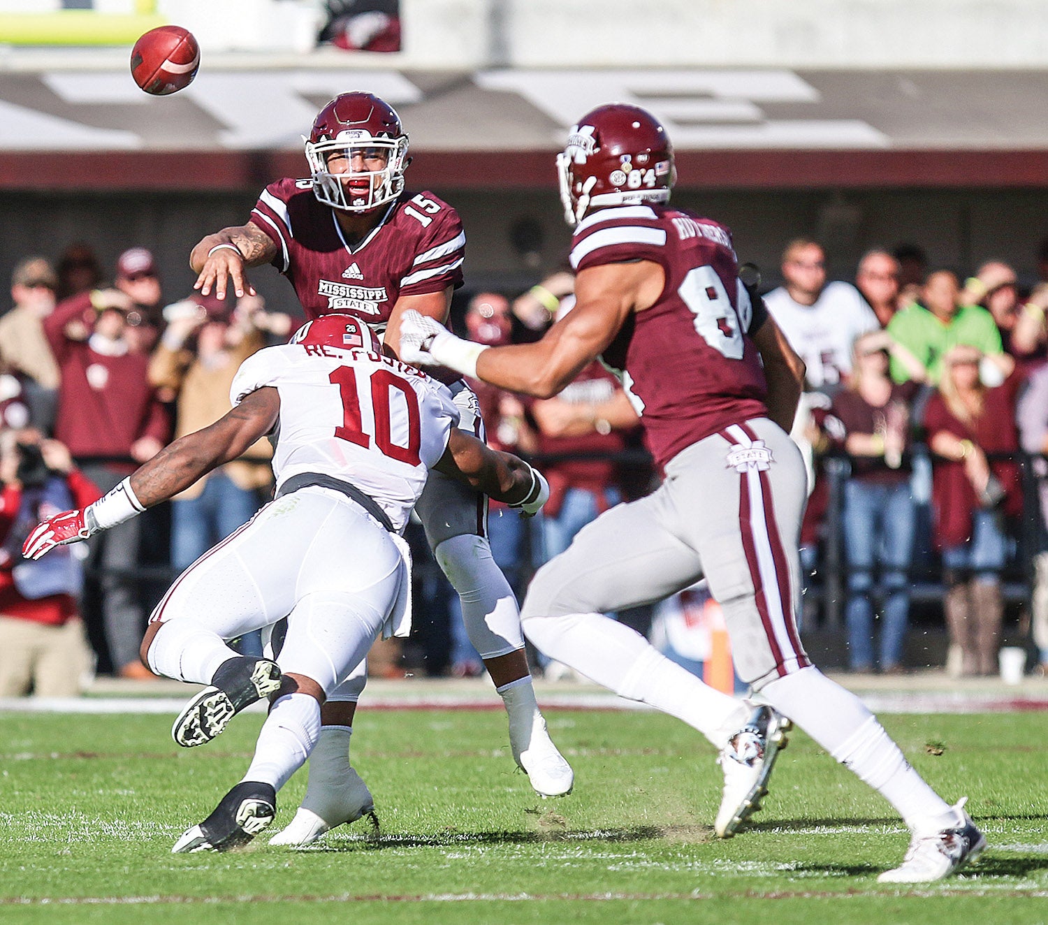 Over 3 years, Dak Prescott grew into the role of Mississippi State's