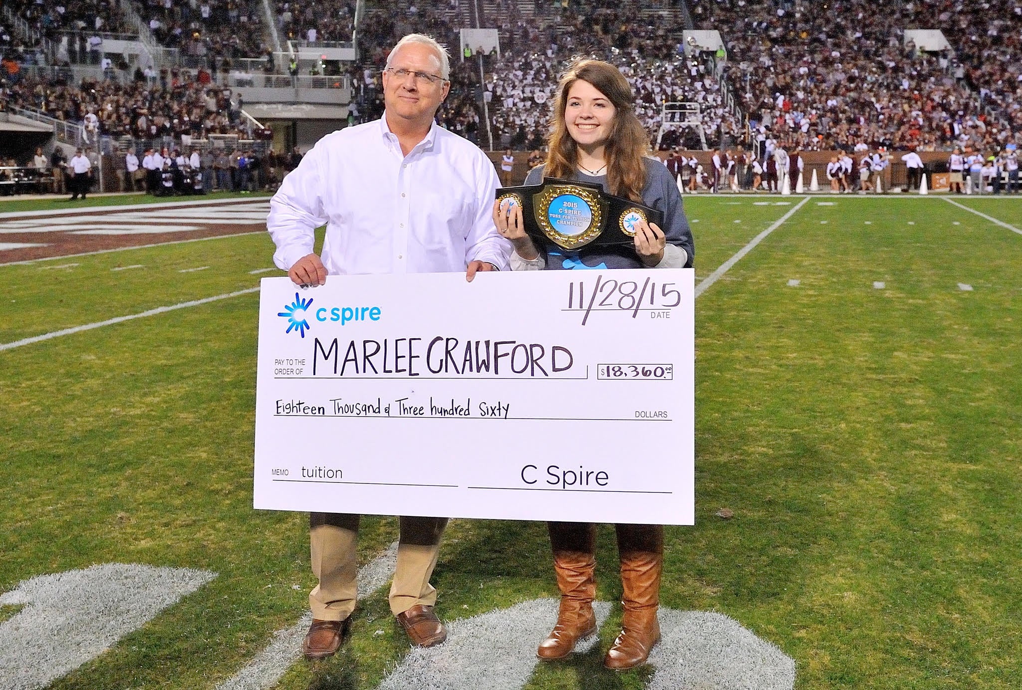 Ole Miss student wins free tuition during Egg Bowl The Oxford Eagle