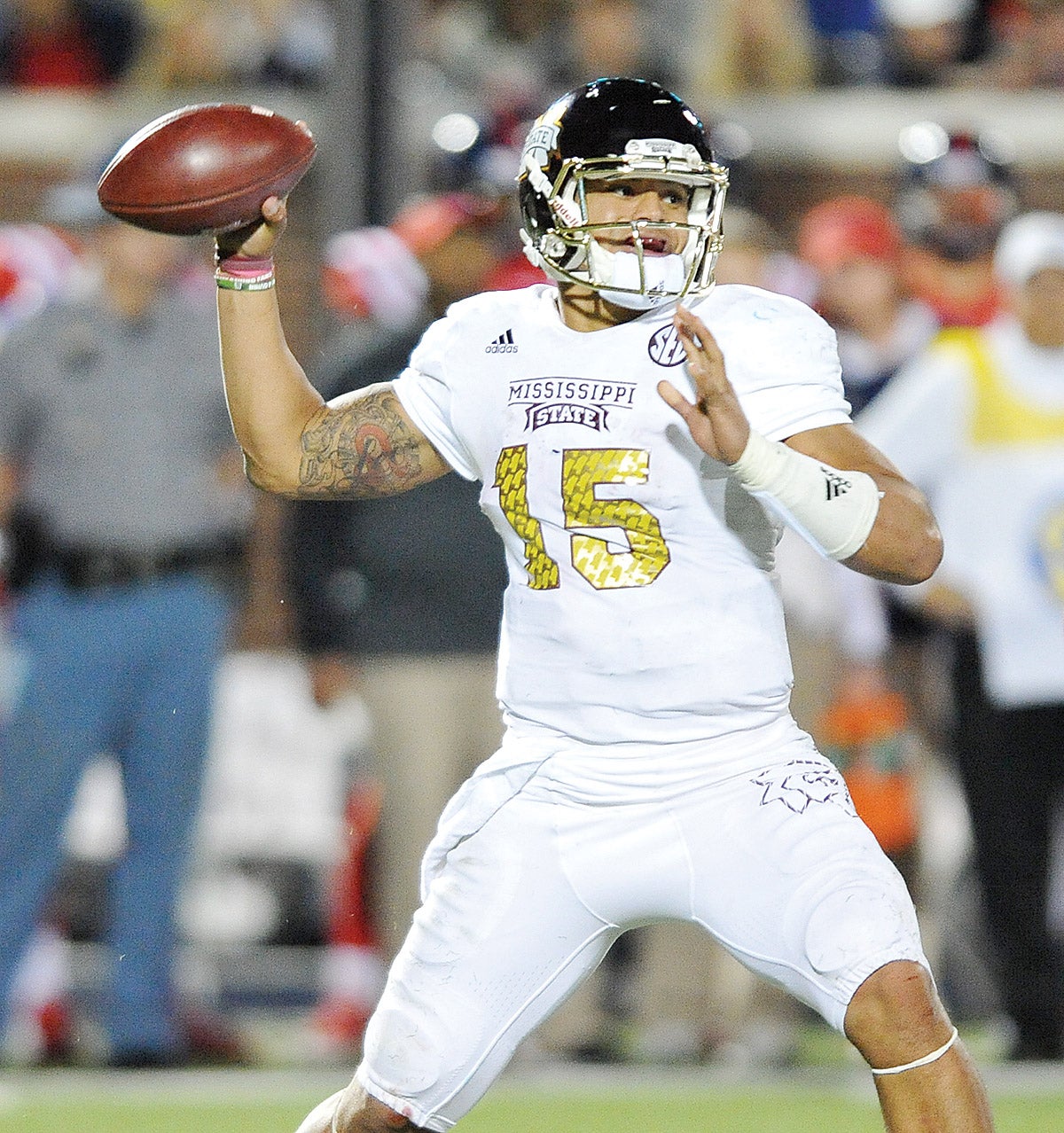 Mississippi State QB Dak Prescott, AP photo