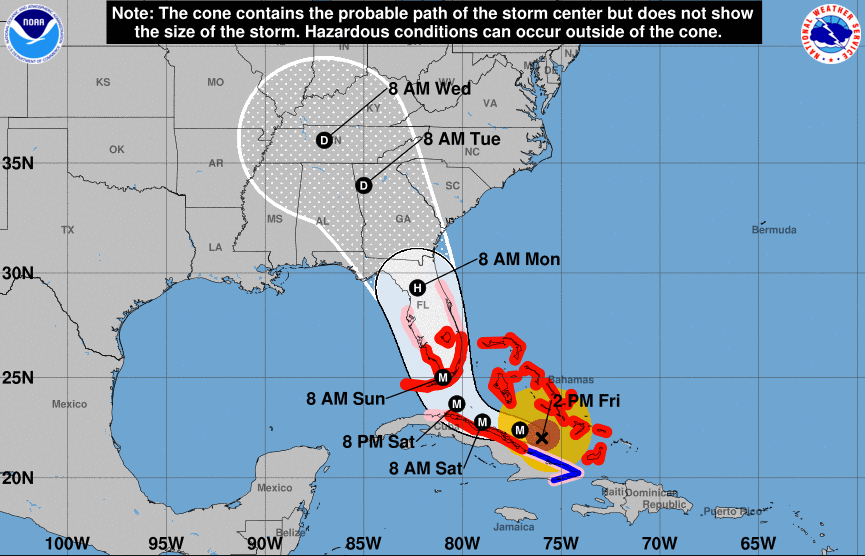 Hurricane Irma Path 2017 What Time Will Irma Hit Florida On Sunday The Oxford Eagle The