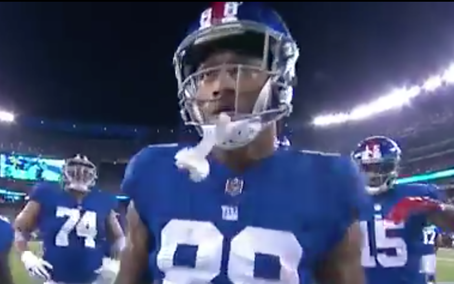 Evan Engram's 1st NFL TD comes from Eli Manning