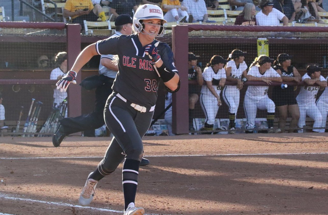 Ole Miss softball powers past Long Beach State in Tempe Regional opener ...