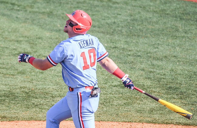 Is Ole Miss baseball's Justin Bench related to Johnny Bench?