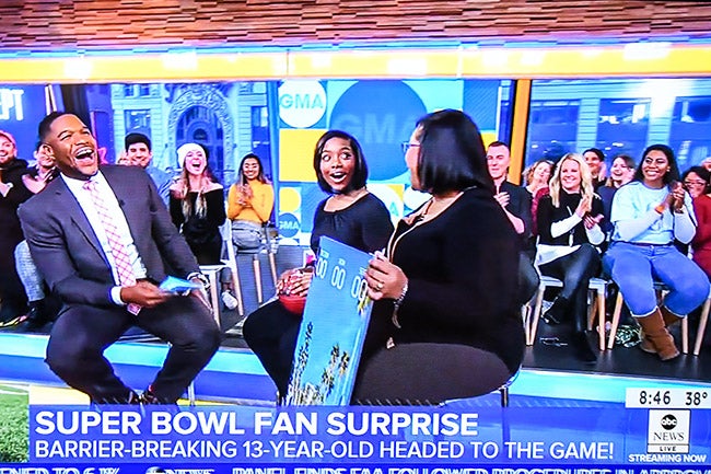 Super Bowl  GMA - Good Morning America