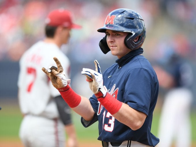 Ole Miss Catcher Hayden Dunhurst Wins Abcarawlings Gold Glove Award The Oxford Eagle The 