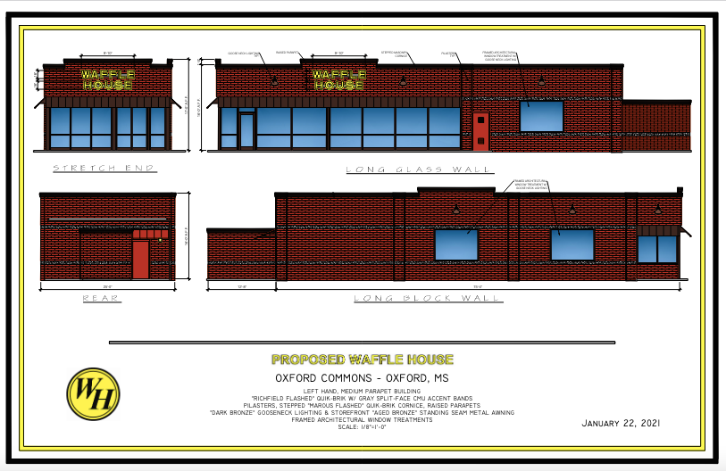 Planning Commission Approves Waffle House Site Plan The Oxford Eagle The Oxford Eagle