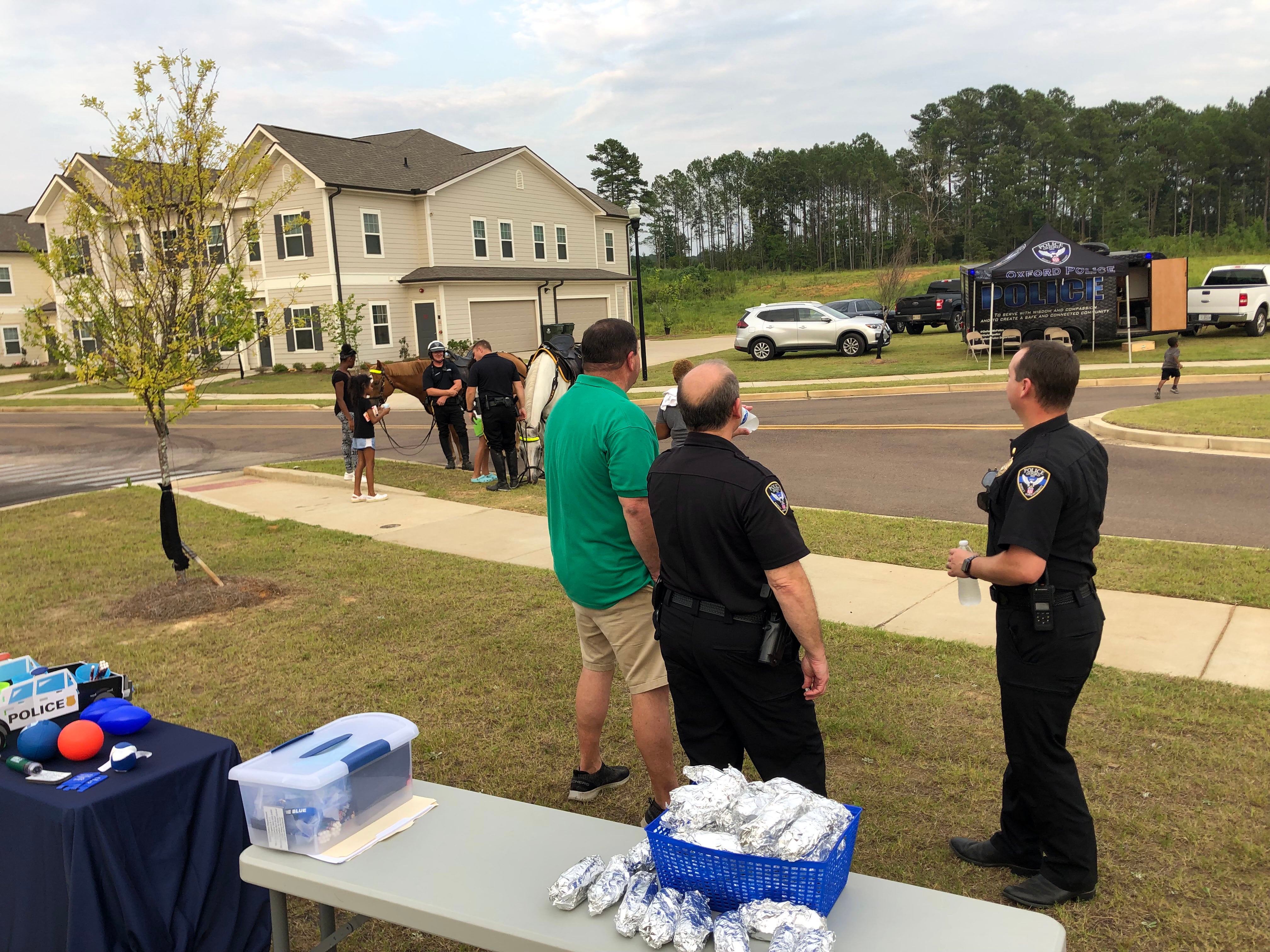 Oxford Police Department holding monthly events with Eastover community