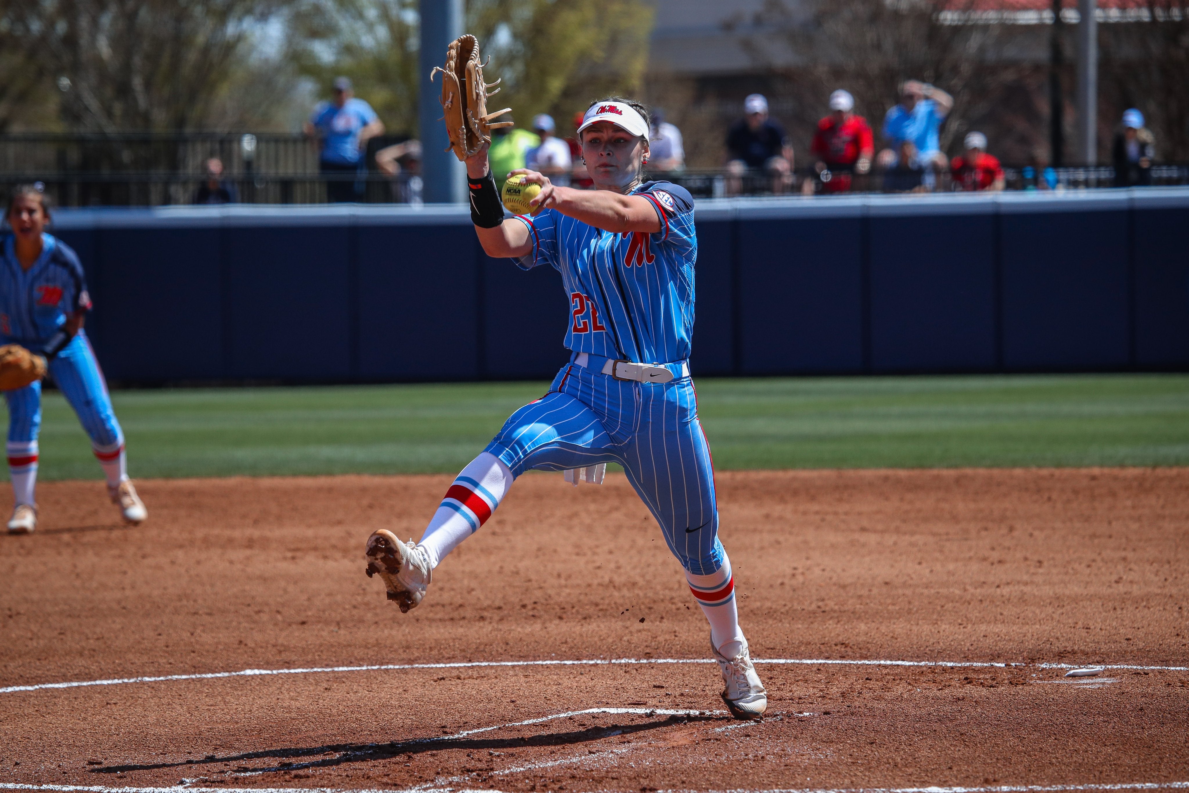 Ole Miss softball ends fivegame winning streak with backtoback