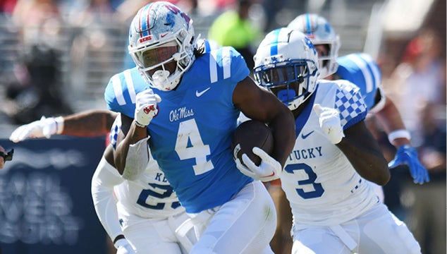 Ole Miss unveils alternate helmet for top 25 showdown vs. Kentucky