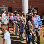 On Saturday, a significant crowd gathered in Oxford at the Oxford-Lafayette Public Library to witness the annular solar eclipse