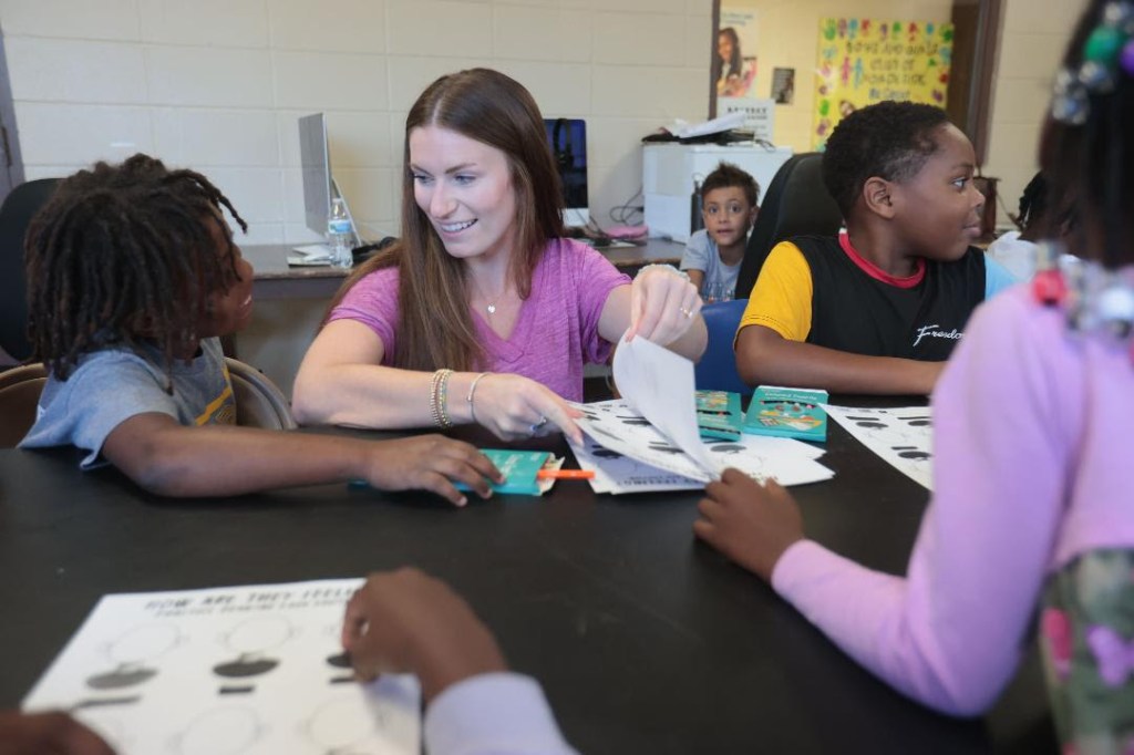 Brandi Reynolds, an occupational therapy doctorate candidate, has created an occupational therapy program at the Boys & Girls Club in Tupelo