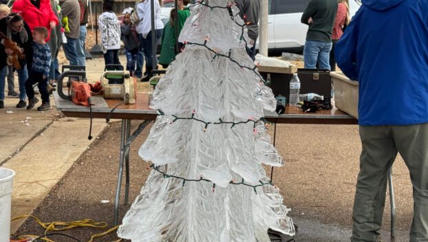 Ice carving Saturday, Dec 16