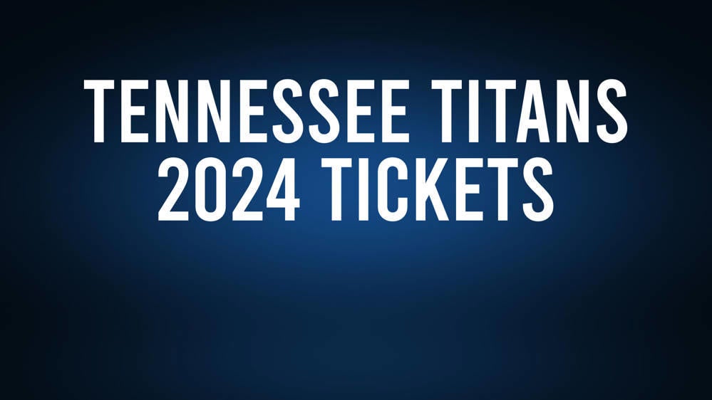 Tennessee Titans 2024 Tickets and Schedule Information The Oxford Eagle