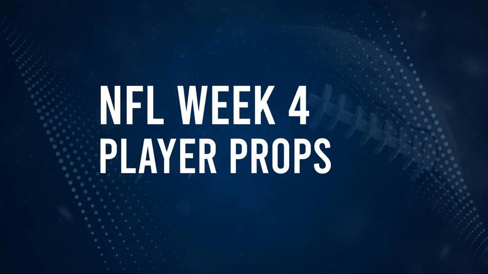 Discover the Best Week 4 NFL Player Prop Bets & Odds