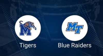 Memphis vs. Middle Tennessee Sept. 28 Tickets & Start Time