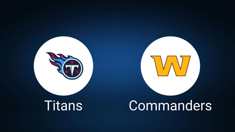 Tennessee Titans vs. Washington Commanders Week 13 Tickets Available – Sunday, Dec. 1 at Commanders Field