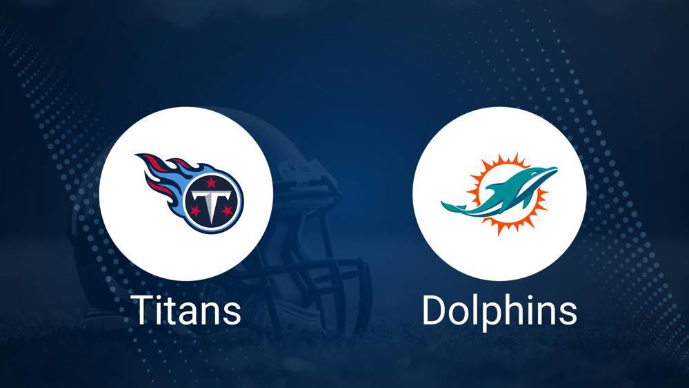 Titans vs. Dolphins Monday Night Football Odds, Moneyline, and Spread