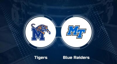 Where to Watch Memphis vs. Middle Tennessee on TV or Streaming Live - Sept. 28