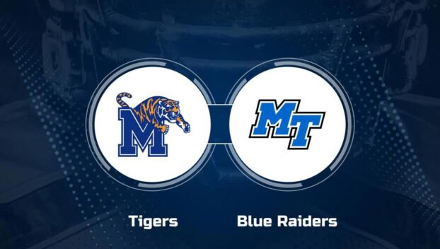 Where to Watch Memphis vs. Middle Tennessee on TV or Streaming Live - Sept. 28