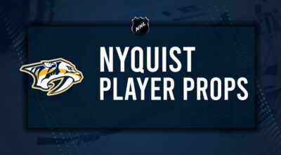 Gustav Nyquist Player Prop Bets for the Predators vs. Kraken Game - October 15