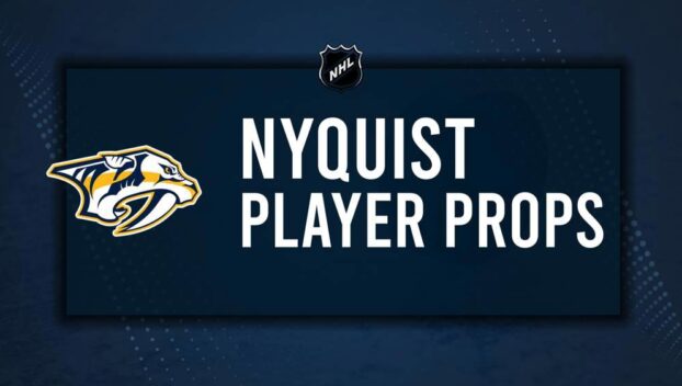 Gustav Nyquist Player Prop Bets for the Predators vs. Stars Game - October 10