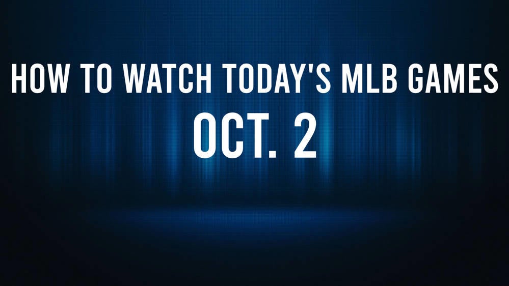 How to Watch the MLB Baseball Playoffs on Wednesday, Oct. 2 TV Channel