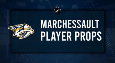 Jonathan Marchessault Player Prop Bets for the Predators vs. Oilers Game - October 31