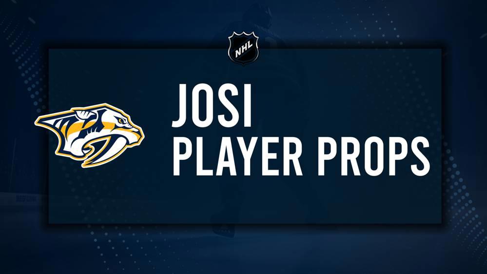 Roman Josi Player Prop Bets for the Predators vs. Kraken Game - October 15