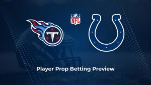 Titans vs. Colts Player Props & Odds – Week 6