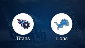 Titans vs. Lions: Odds, Moneyline, and Spread - Week 8