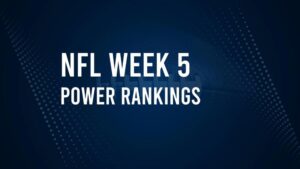 Vikings, Chiefs, Week 5 NFL Power Rankings