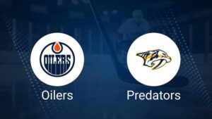 Where to Watch Edmonton Oilers vs. Nashville Predators on TV or Streaming Live - October 17