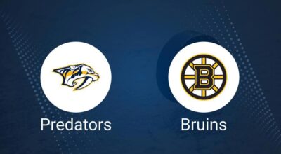 Where to Watch Nashville Predators vs. Boston Bruins on TV or Streaming Live - October 22