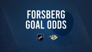 Will Filip Forsberg Score a Goal Against the Kraken on October 15?