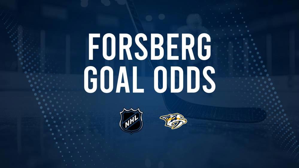 Will Filip Forsberg Score a Goal Against the Red Wings on October 12?