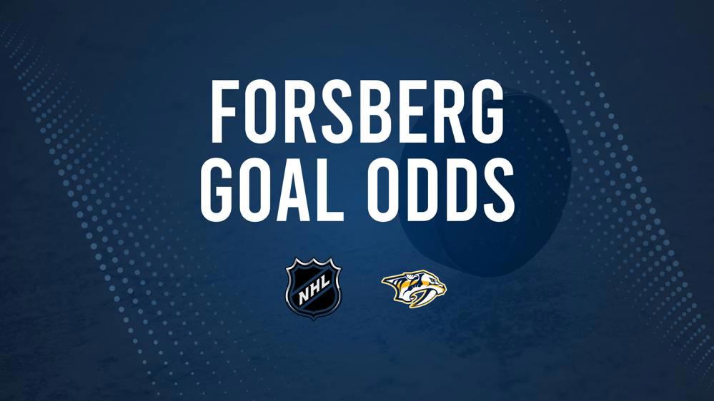 Will Filip Forsberg Score a Goal Against the Red Wings on October 19?