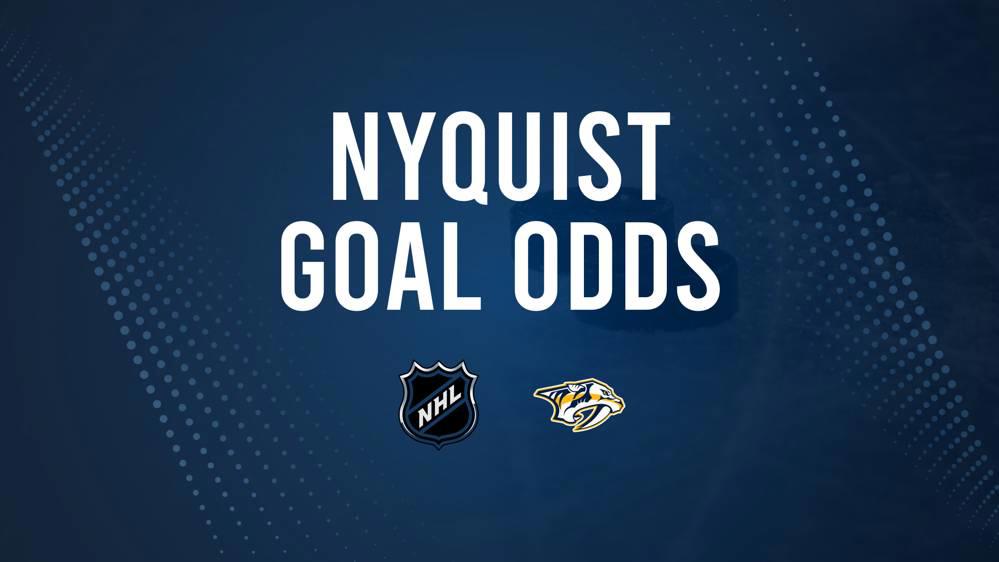 Will Gustav Nyquist Score a Goal Against the Bruins on October 22?