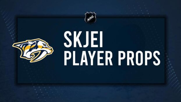 Brady Skjei Player Prop Bets for the Predators vs. Avalanche Game - November 11