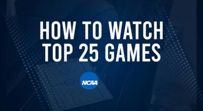 How to Watch Top 25 College Basketball Games - Friday, November 8