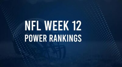 Lions, Bills, Week 12 NFL Power Rankings