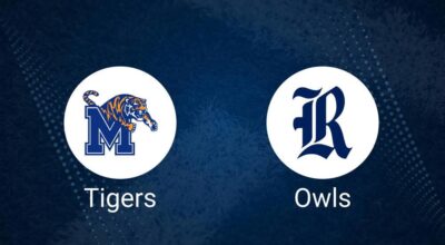 Memphis vs. Rice Nov. 8 Tickets & Start Time