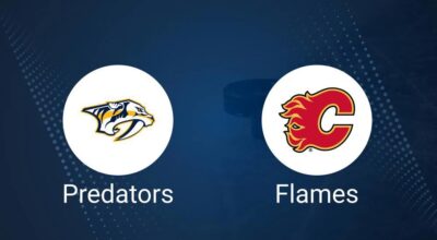 Predators vs. Flames Injury Report Today - November 15