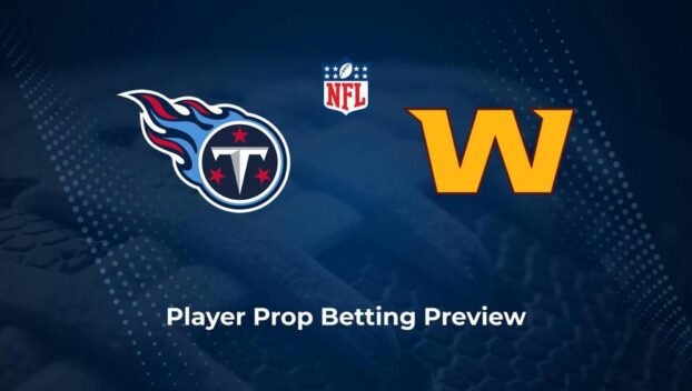 Titans vs. Commanders Player Props & Odds – Week 13