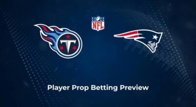 Titans vs. Patriots Player Props & Odds – Week 9