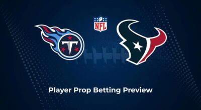 Titans vs. Texans Player Props & Odds – Week 12