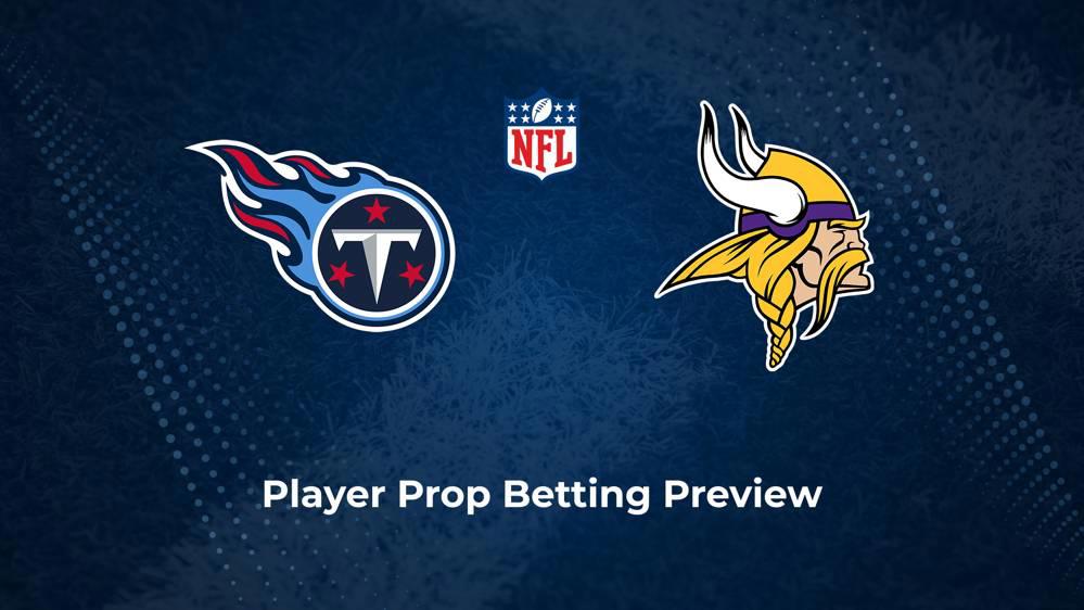 Titans vs. Vikings Player Props & Odds – Week 11