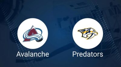 Where to Watch Colorado Avalanche vs. Nashville Predators on TV or Streaming Live - November 11