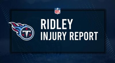 Will Calvin Ridley Play in Week 9? NFL Injury Status, News & Updates