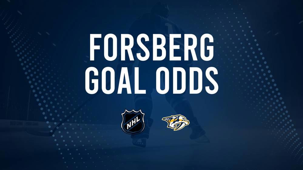 Will Filip Forsberg Score a Goal Against the Canucks on November 17?