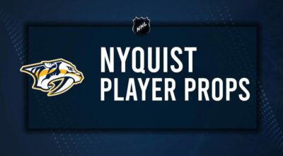 Gustav Nyquist Player Prop Bets for the Predators vs. Hurricanes Game - December 23